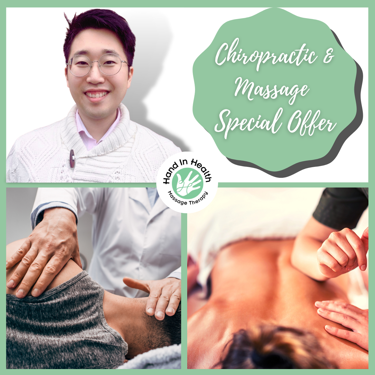 Chiropractic & Massage Special Offer in Noth Syracuse & Downtown Syracuse | Hand in Health Massage Therapy