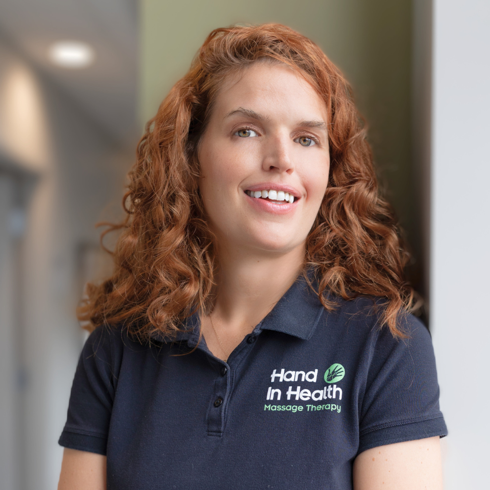 Sarah Headshot Kyle Hierholzer Massage Therapist in North Syracuse and Downtown Syracuse, NY | Hand in Health Massage Therapy