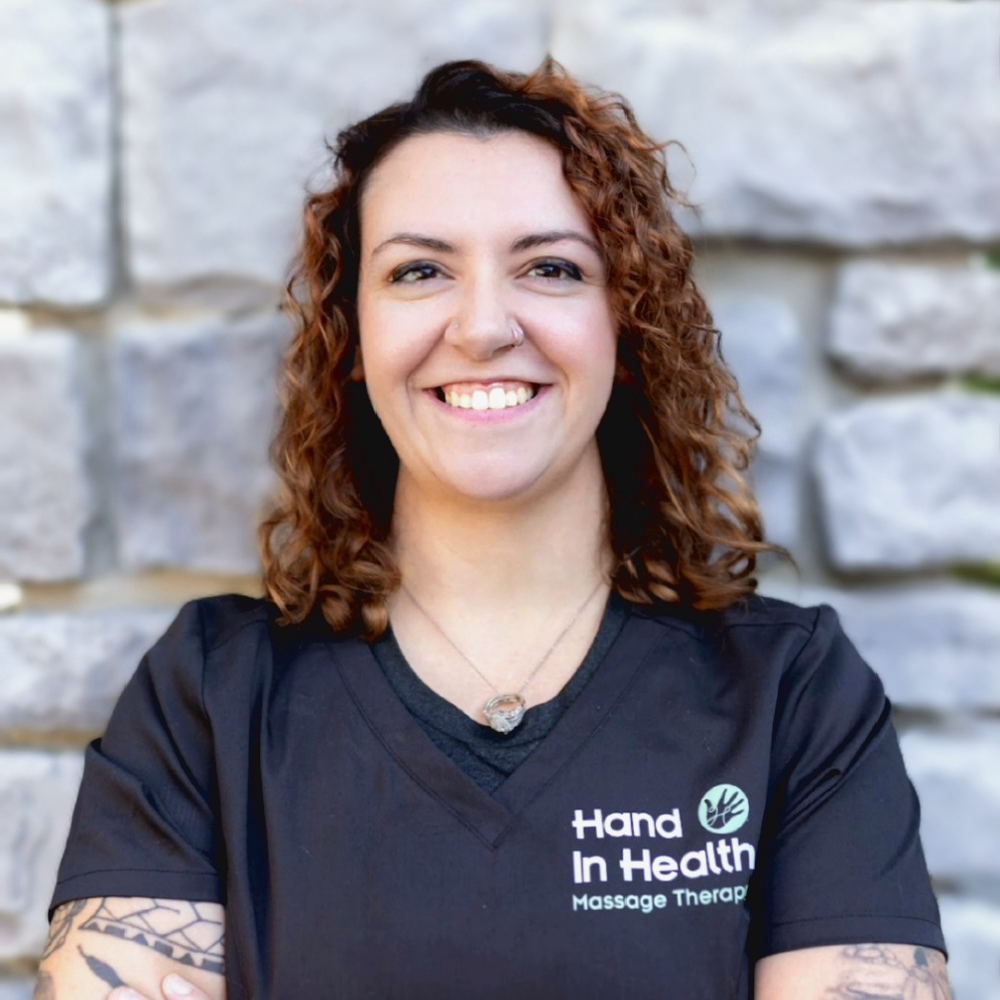 Sarah Headshot Kyle Hierholzer Massage Therapist in North Syracuse and Downtown Syracuse, NY | Hand in Health Massage Therapy