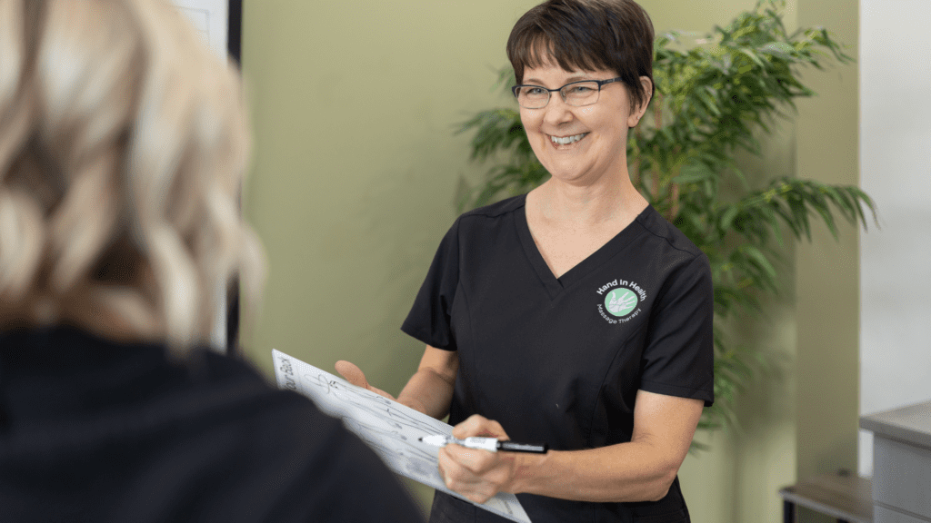 massage therapy consultation and interview in North Syracuse and Downtown Syracuse, NY | Hand in Health Massage Therapy