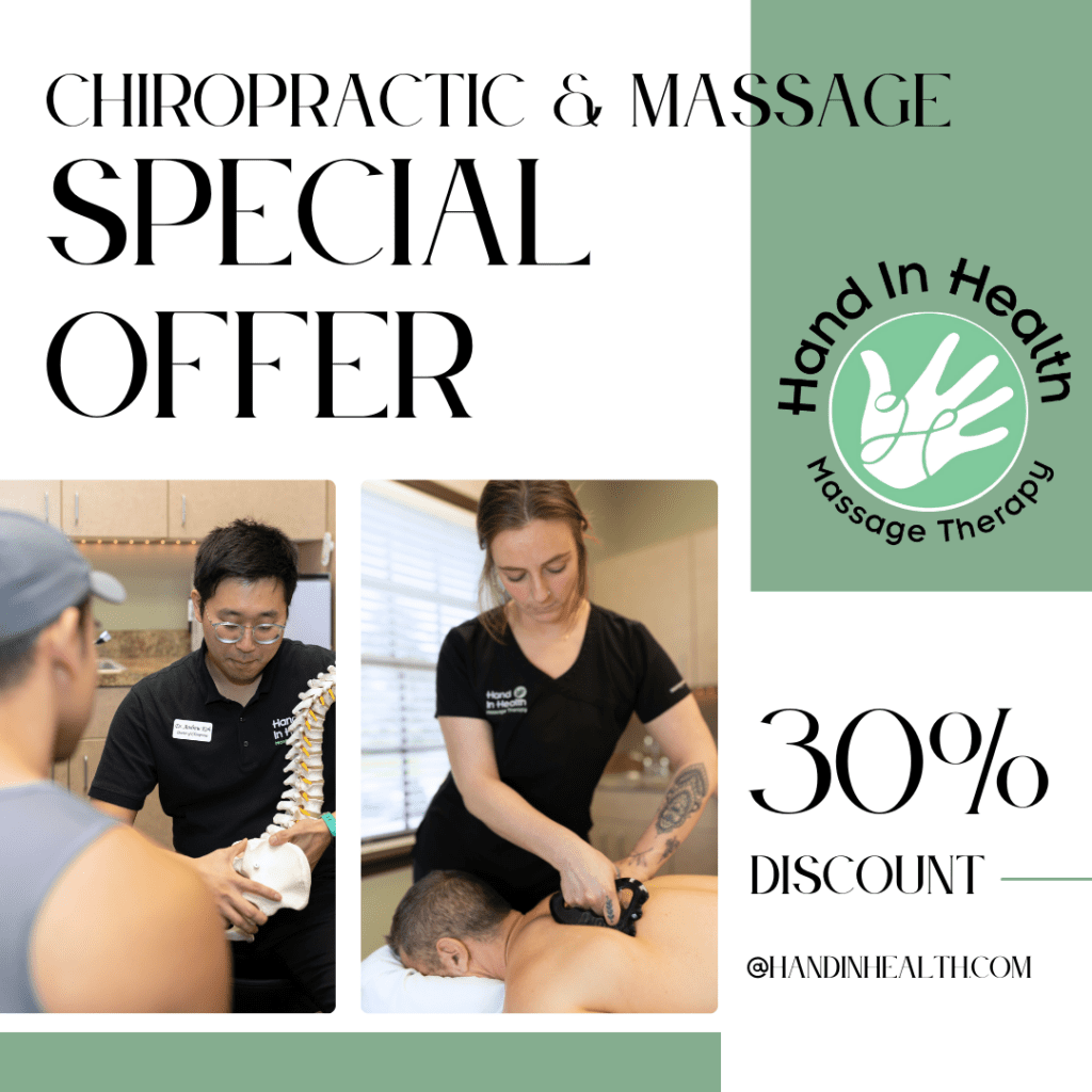 Chiropractic and Massage Therapy package for Fathers Day Gift in North Syracuse and Downtown Syracuse NY | Hand in Health Massage Therapy