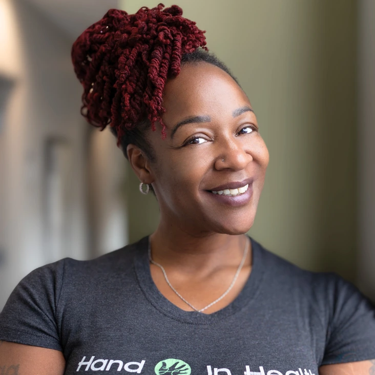 N’zinga Grace, Licensed Massage Therapist at Hand in Health